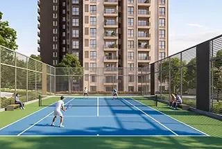 Tennis Court at Bricks and Milestones Solcrest