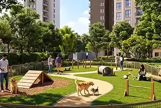 Pet Park at Bricks and Milestones Solcrest