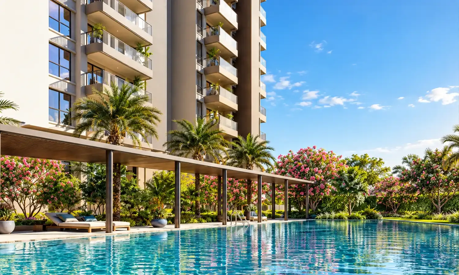 swimming pool area